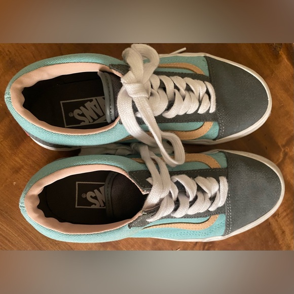 Kids Vans sneakers Size 4.5 Men’s 6 Women’s fun design - Picture 5 of 7